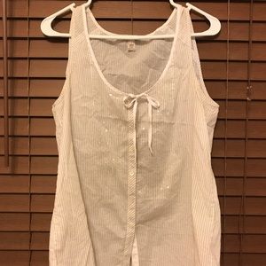 JCrew summer timeless tank.